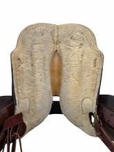 15.5Inch Used Simco Vintage Trail Saddle Medium Tree 4035