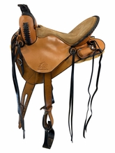 15.5Inch Used Synergist Trail Saddle Medium Tree 3804