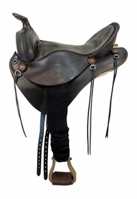 15.5Inch Used Synergist Trail Saddle Wide Tree 927