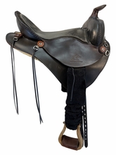 15.5Inch Used Synergist Trail Saddle Wide Tree 927