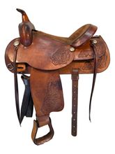 15.5Inch Used TexTan Trail Saddle