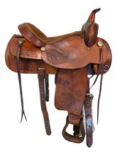 15.5Inch Used TexTan Trail Saddle