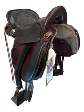 15.5Inch Used Tucker Equitation Endurance Saddle Wide Tree T49