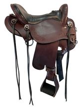 15.5Inch Used Tucker Horizon Outpost Endurance Saddle 179