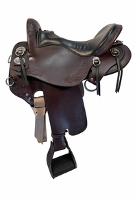 15.5Inch Used Tucker Horizon Outpost Endurance Saddle Medium Tree 179