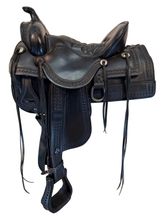 SOLD 2025/12/07j  15.5Inch Used Tucker Old West Trail Saddle 277