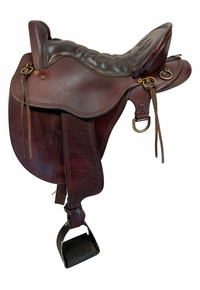 15.5Inch Used Tucker River Plantation Endurance Saddle Medium Tree 146
