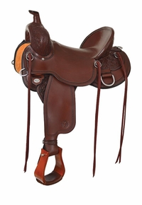 DISCONTINUED 2026 - 15" Circle Y Wrangler Flex2 Trail Saddle 2383