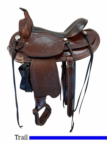 16" Dakota Western Trail Saddle 2212 SPECIAL SAVE $40 CLEARANCE