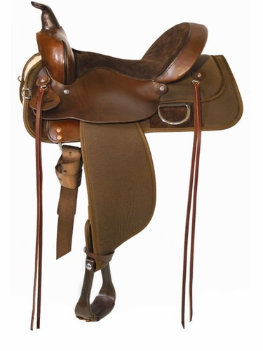15" Circle Y High Horse Lockhart Cordura Trail Saddle 6910 SAVE $249 CLEARANCE