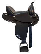 SOLD 2025/12/08e  15 Inch Used Abetta Gaited Cordura Trail Saddle 20537