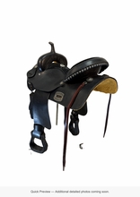 15 Inch Used Alamo Trail Saddle Wide Tree