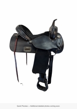 15 Inch Used Alamo Trail Saddle Wide Tree