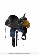 15 Inch Used Alamo Trail Saddle Wide Tree