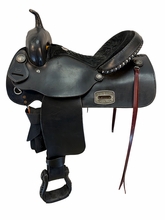 15 Inch Used Alamo Trail Saddle Wide Tree