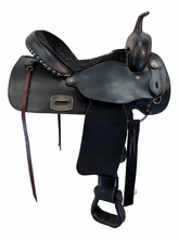 15 Inch Used Alamo Trail Saddle Wide Tree
