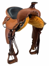 SOLD LAYAWAY 2026/06/08j  15 Inch Used Allegany Trail Saddle Extra Wide Tree