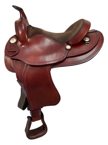 15 Inch Used American Saddlery Antar Arab Trail Saddle 915