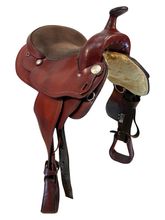 15 Inch Used American Saddlery Antar Arab Trail Saddle 915