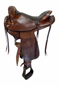 15 Inch Used American Saddlery Endurance Saddle Medium Tree 800