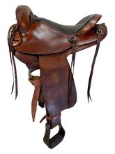 15 Inch Used American Saddlery Endurance Saddle Medium Tree 800