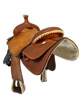 15 Inch Used American Saddlery Mastercraft Roping Saddle Wide Tree 120