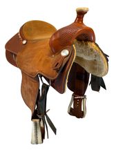 15 Inch Used American Saddlery Mastercraft Roping Saddle Wide Tree 120