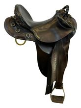 15 Inch Used Australian Stock Co Fox Poley Aussie Saddle *Free Shipping*