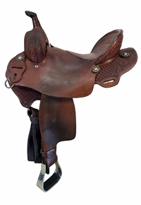 15 Inch Used Big G Barrel Saddle Wide Tree