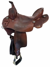 15 Inch Used Big G Barrel Saddle Wide Tree