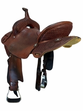 15 Inch Used Big G Barrel Saddle Wide Tree