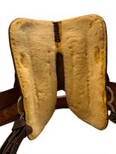 HOLD 2024/10/28c PRICE REDUCED! 15 Inch Used Big Horn Barrel Saddle 1554 *Free Shipping*
