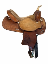 15 Inch Used Big Horn Barrel Saddle Medium Tree 1511