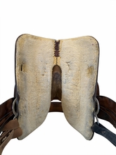 15 Inch Used Big Horn Barrel Saddle Medium Tree 1511