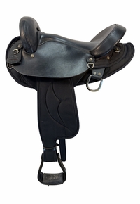 15 Inch Used Big Horn Centerfire Cordura Endurance Saddle Medium Tree 119