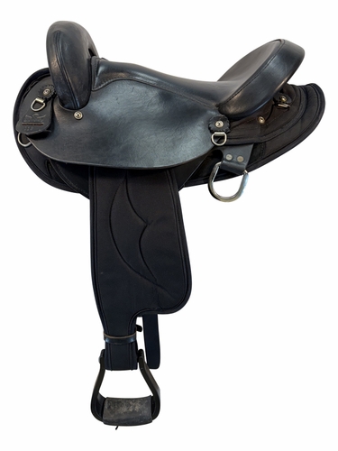 15 Inch Used Big Horn Centerfire Cordura Endurance Saddle Medium Tree 119