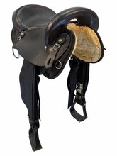 15 Inch Used Big Horn Centerfire Cordura Endurance Saddle Medium Tree 119