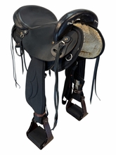 15 Inch Used Big Horn Centerfire Cordura Endurance Saddle Medium Tree 119