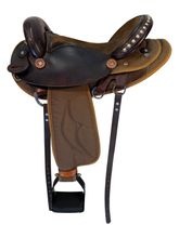 15 Inch Used Big Horn Centerfire Cordura Endurance Saddle Medium Tree 120