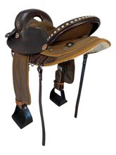 15 Inch Used Big Horn Centerfire Cordura Endurance Saddle Medium Tree 120