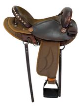 15 Inch Used Big Horn Centerfire Cordura Endurance Saddle Medium Tree 120