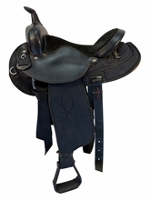 15 Inch Used Big Horn Codrua Trail Saddle Wide Tree 251