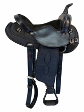 15 Inch Used Big Horn Codrua Trail Saddle Wide Tree 251