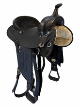 15 Inch Used Big Horn Codrua Trail Saddle Wide Tree 251