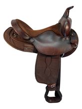 15 Inch Used Big Horn Cordura Trail Saddle 102