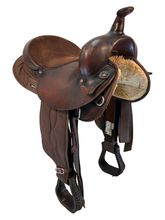 15 Inch Used Big Horn Cordura Trail Saddle 102