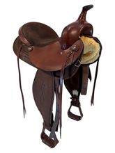 15 Inch Used Big Horn Cordura Trail Saddle 102