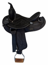 15 Inch Used Big Horn Cordura Trail Saddle Medium Plus Tree 600