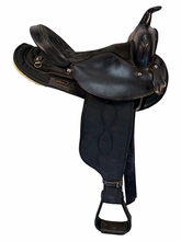 15 Inch Used Big Horn Cordura Trail Saddle Wide Tree 101