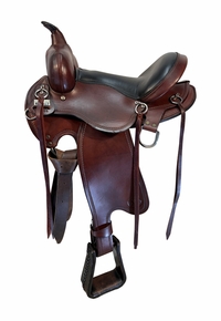 15 Inch Used Big Horn Light Flex Trail Saddle 811